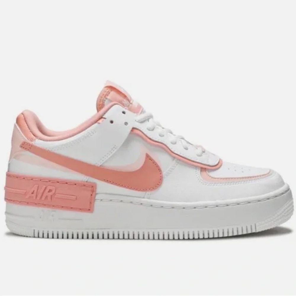 Nike Air Force 1 Shadow Summit White Pink Quartz Women's Size 6.5